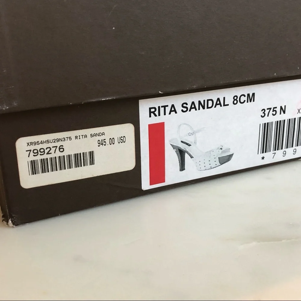 Louis Vuitton Rita Sandal 8cm 37.5 Framboise - Picture 16 of 16